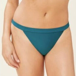 Andie Swim The Caicos Cheeky Banded Bottom AZUR Blue XL NWT